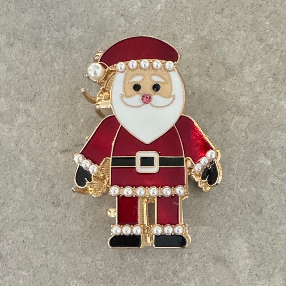 Santa Hair Clip